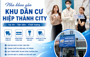 Nha khoa gần khu dân cư Hiệp Thành City