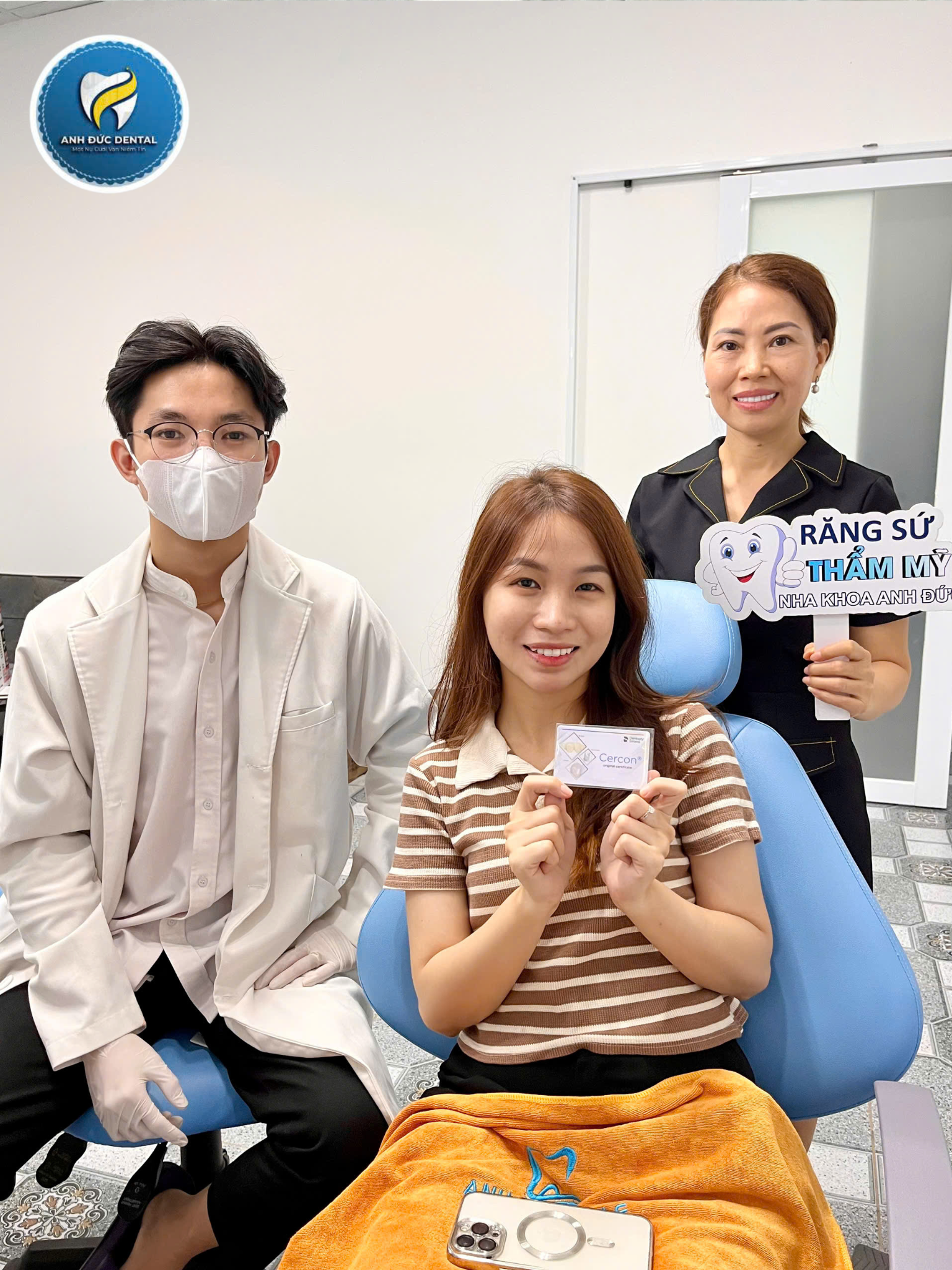 Dán Sứ Veneer Đẹp Tự Nhiên Tại Nha Khoa Phường Trung Mỹ Tây