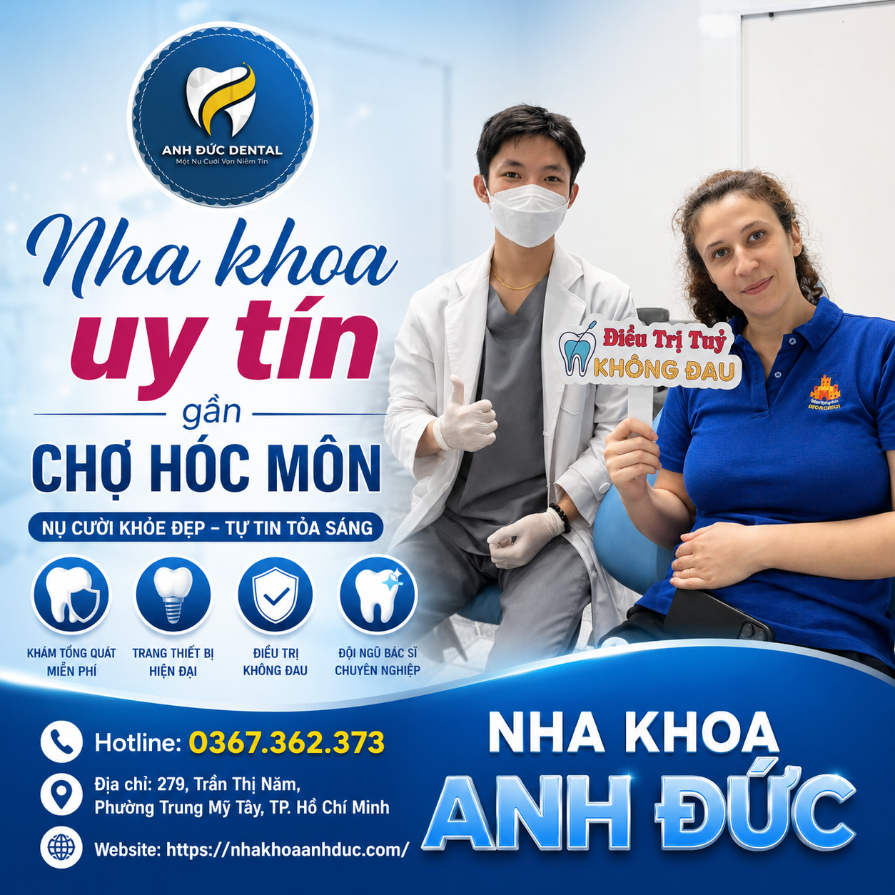 Chữa tủy răng tại nha khoa phường Trung Mỹ Tây