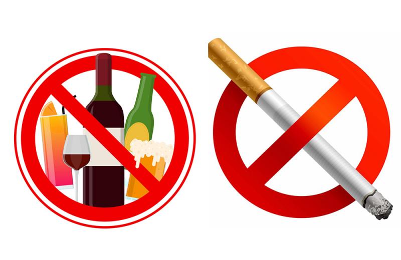 Hạn chế sử dụng chất kích thích như rượu, bia, thuốc lá trước ngày phẫu thuật