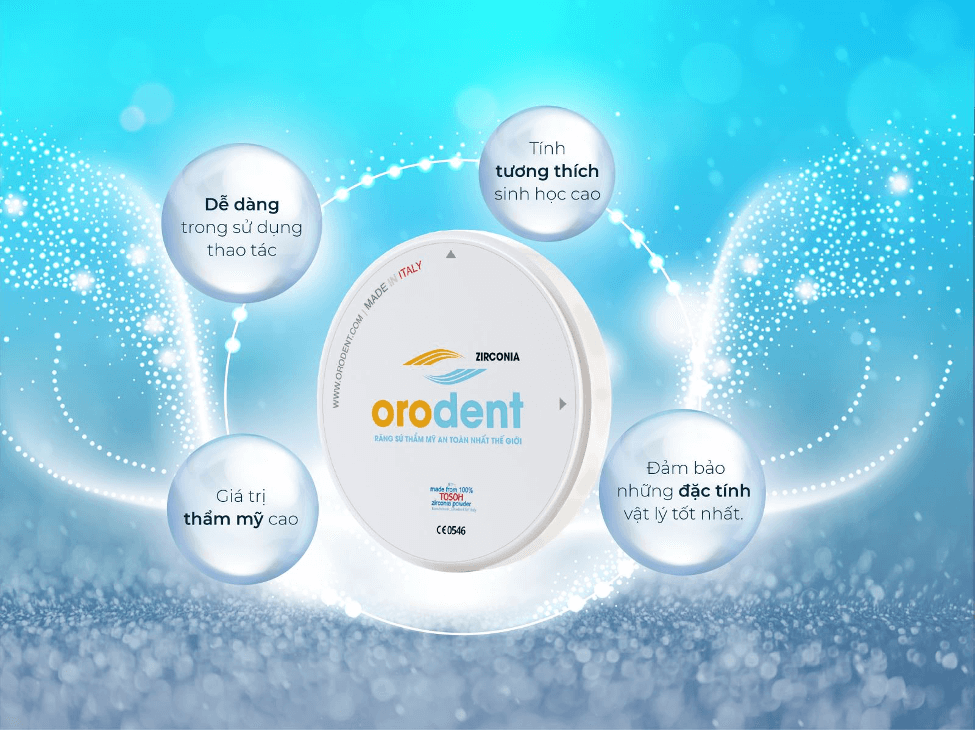 Orodent răng sứ cao cấp nhập khẩu