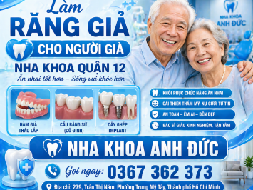 Làm răng giả cho người già Nha khoa quận 12