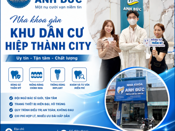 Nha khoa gần khu dân cư Hiệp Thành City