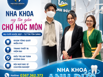 Nha khoa uy tín gần chợ Hóc Môn