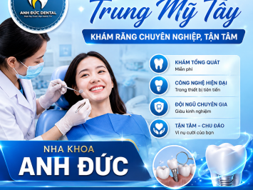 Nha khoa tại Trung Mỹ Tây khám răng chuyên nghiệp, tận tâm