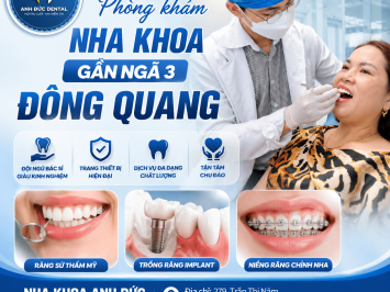 Phòng khám nha khoa gần ngã 3 Đông Quang 